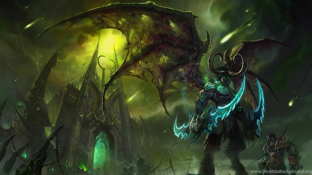 Download Wallpapers 2560x1440 Illidan Stormrage, Lord Of Outland ...