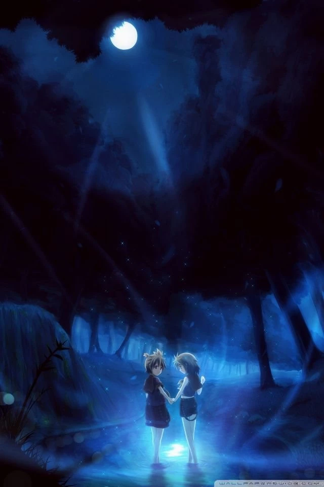 Night Anime HD Desktop Wallpapers : High Definition : Fullscreen ...