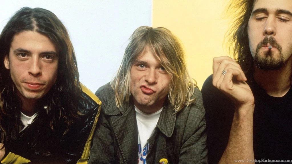 Nirvana Krist Smoking Wallpapers For iPhone 4