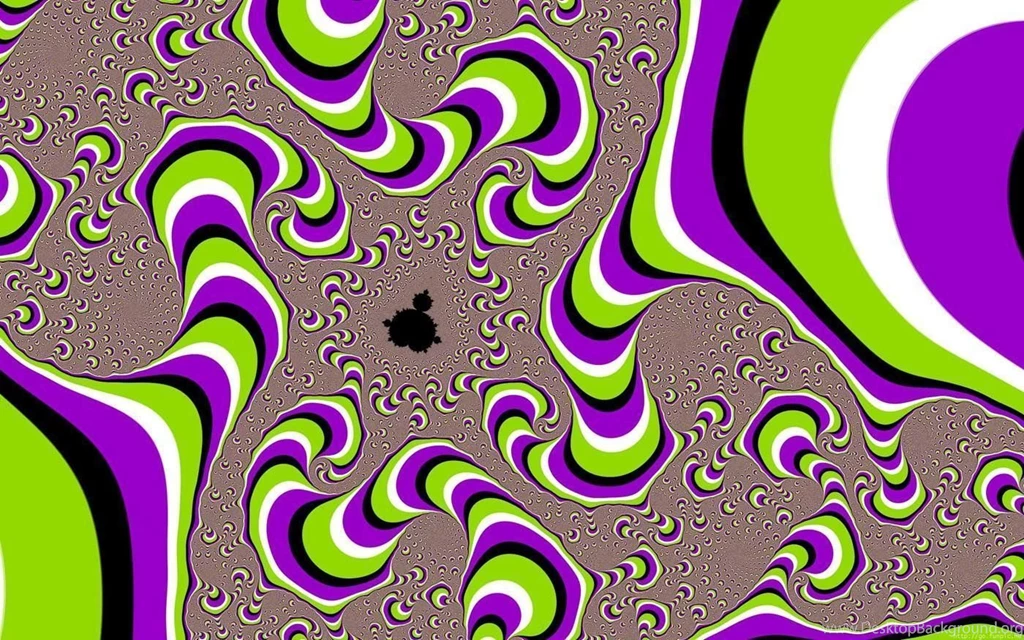 Psychedelic Screen melt Illusion