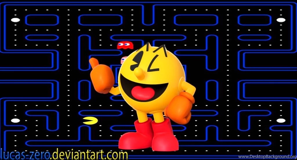 Pac Man Wallpaper Backgrounds Download Desktop • IPhones Wallpapers