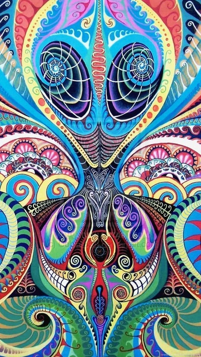 Trippy iPhone wallpapers For iPhone 5 5c 5s 640x1136 trippy colorful.jpg