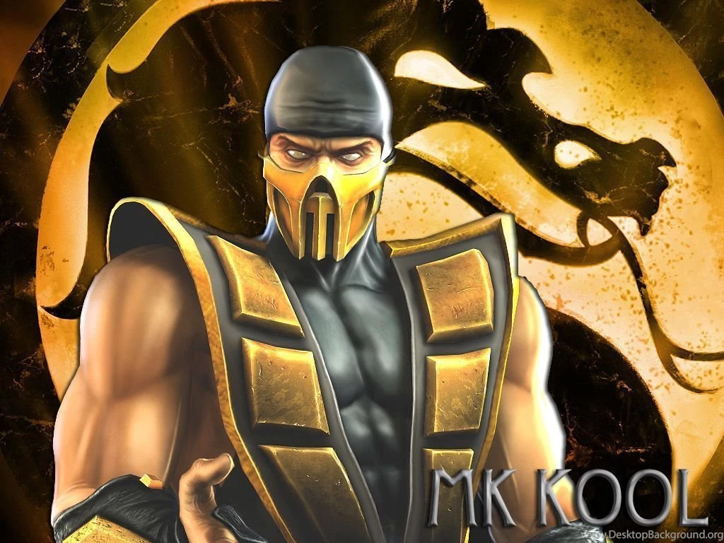 Scorpion Flames Mortal Kombat Wallpapers (2539882) Fanpop