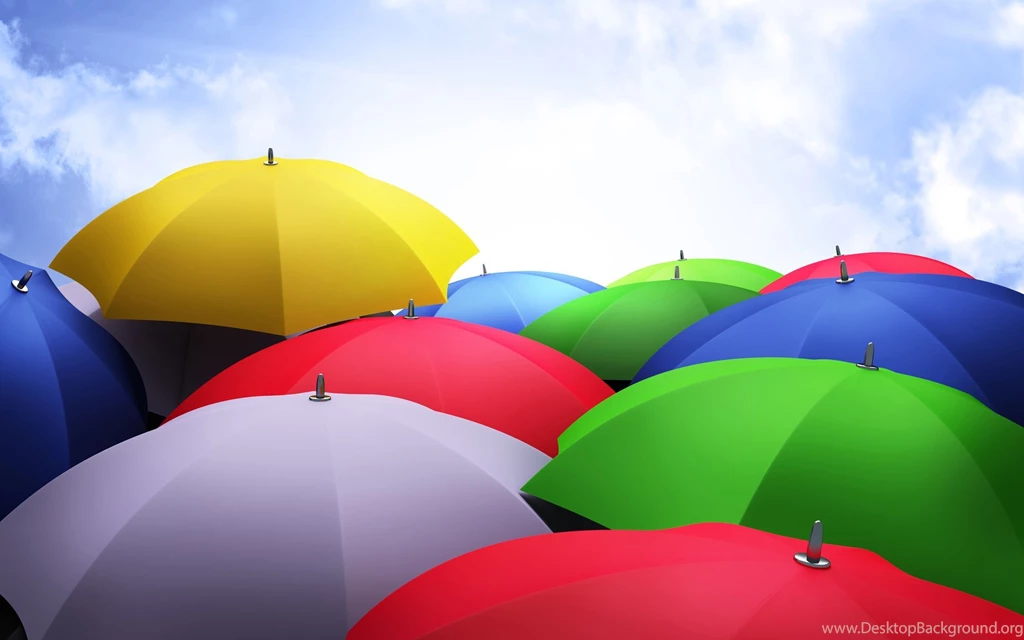 Colorful Umbrellas 3D Wallpapers In HD Quality