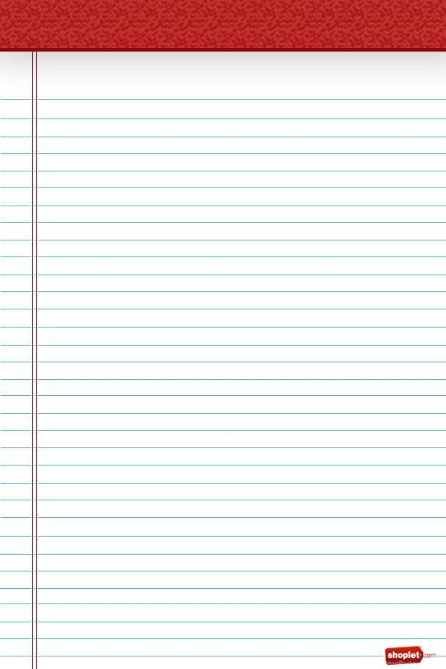 Shoplet notebook paper iphone wallpaper.jpg