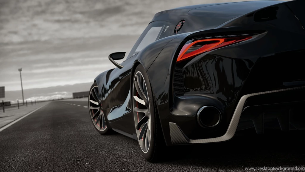 3840x2160 Black Toyota FT1 Ultra HD 4K Wallpapers