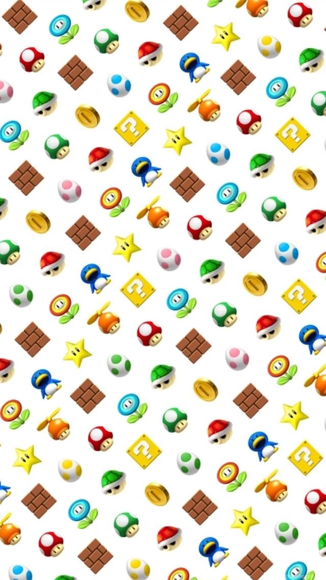 Mario Backgrounds iPhone 5 Wallpapers (640x1136)