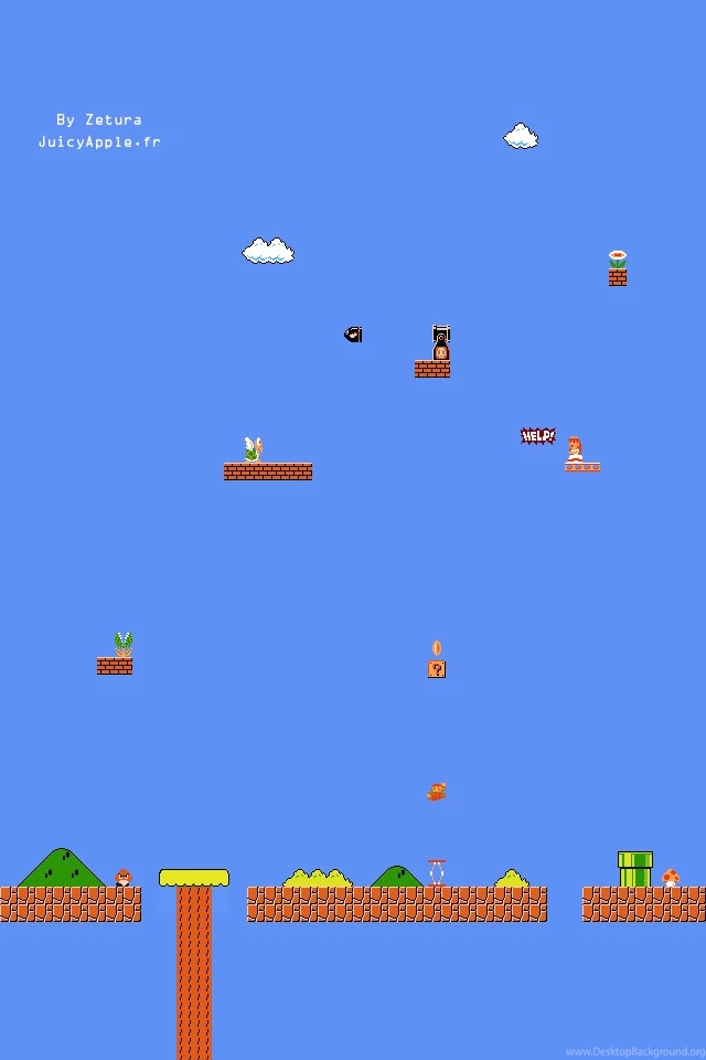 Mario HD iPhone Wallpapers By Zetura On DeviantArt