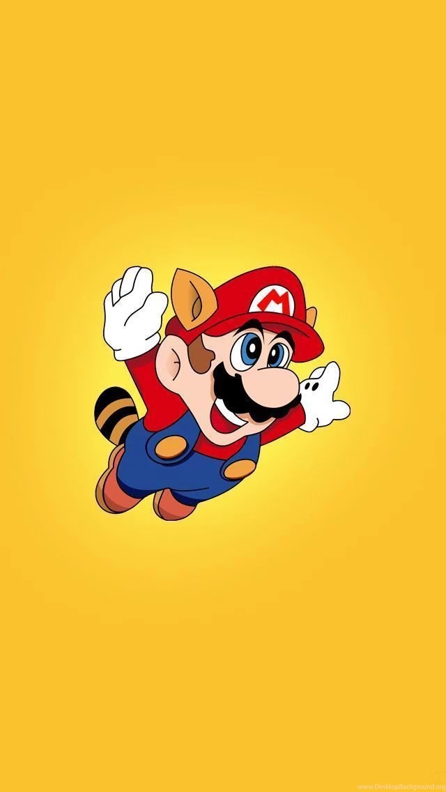Racoon Mario iPhone 5 Wallpapers (640x1136)