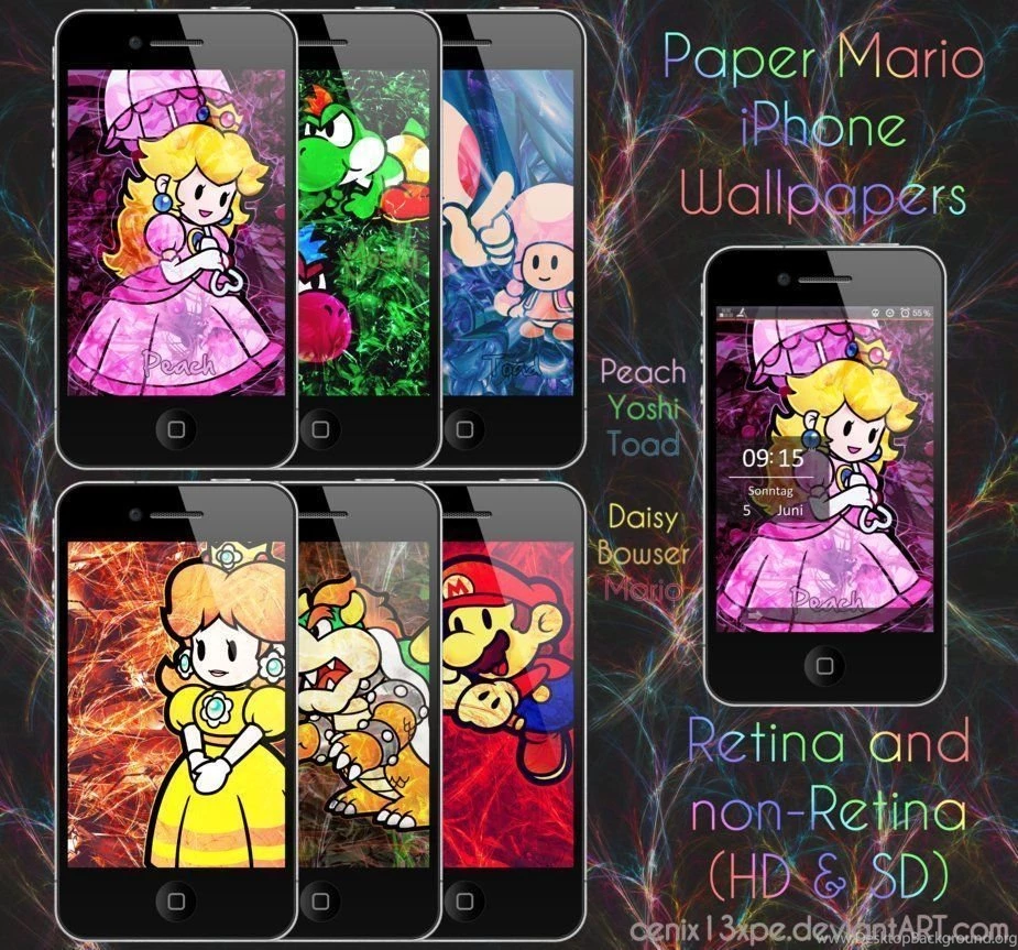 Paper Mario iPhone Wallpapers By DerNosada On DeviantArt