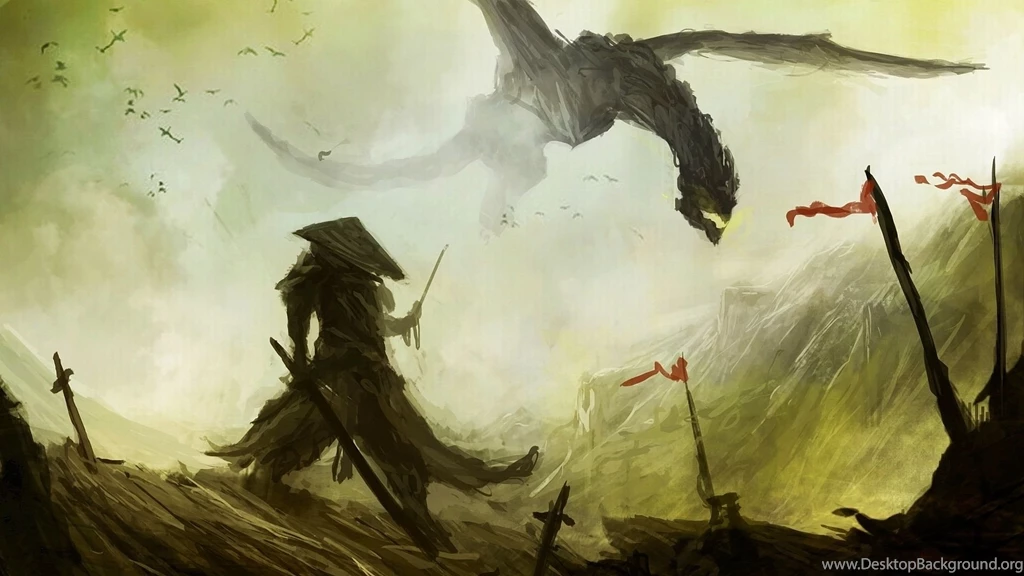 1920x1080 Samurai Dragon Wallpapers
