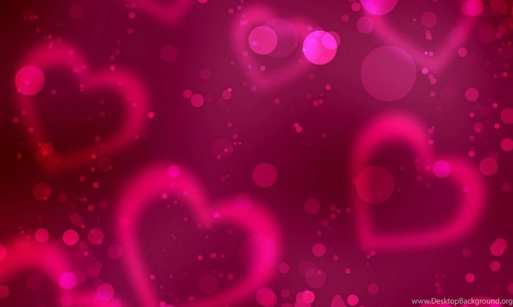 Art Pink Heart Desktop Wallpapers   1280x768 IWallHD   Wallpapers HD