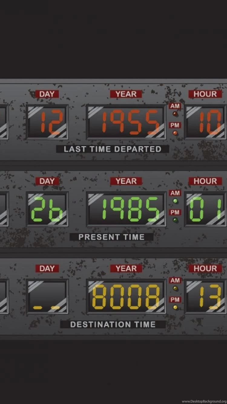 Back To The Future Artwork Wallpapers