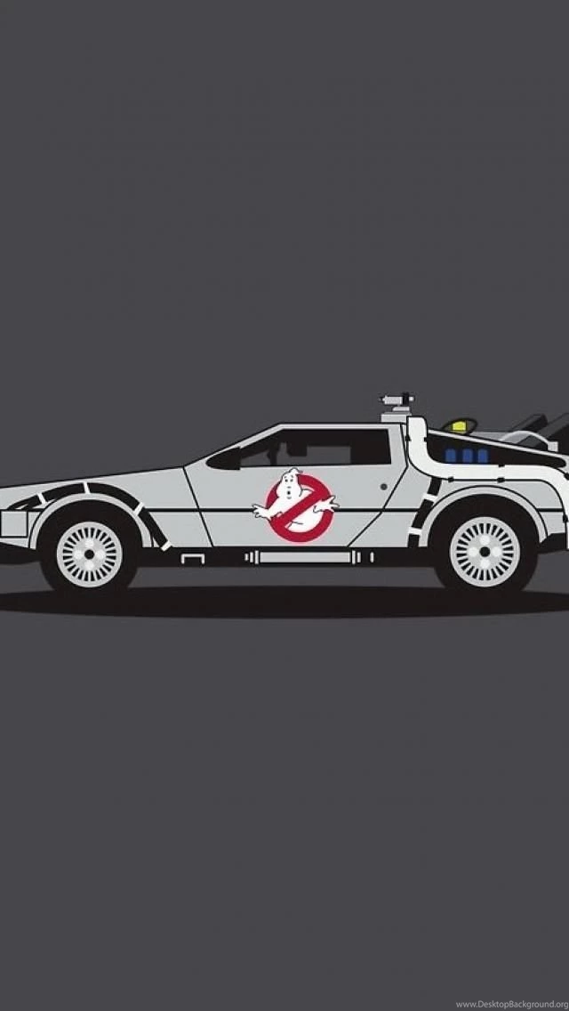 Delorean Back To The Future Ghostbusters Bttf Wallpapers