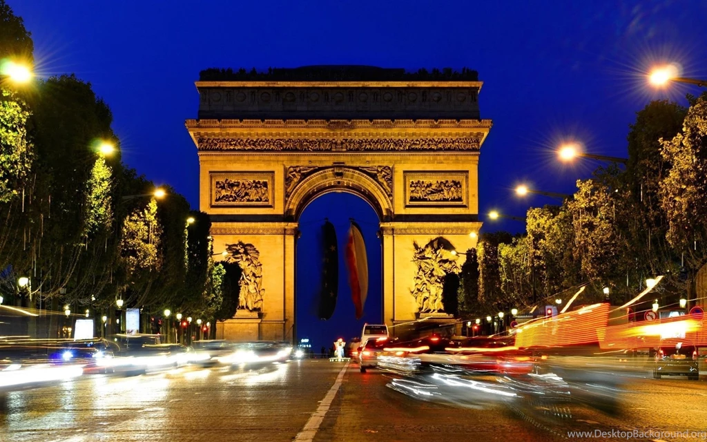 Arc De Triomphe Wallpapers Invitation Templates
