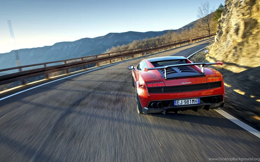 Download Wallpapers 3840x2400 Red, Traffic, Sports Car, Lamborghini ...
