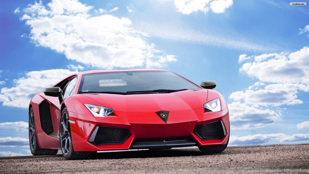 YouWall Red Lamborghini Aventador Wallpapers Wallpapers ...
