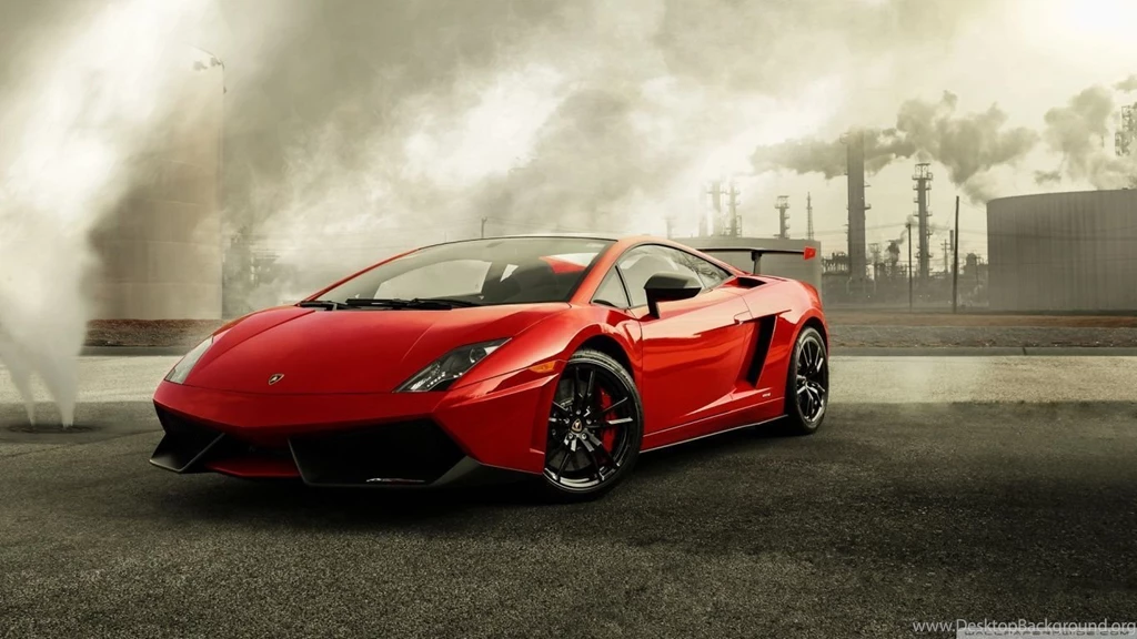 Red Lamborghini Gallardo HD Desktop Wallpapers : High Definition ...