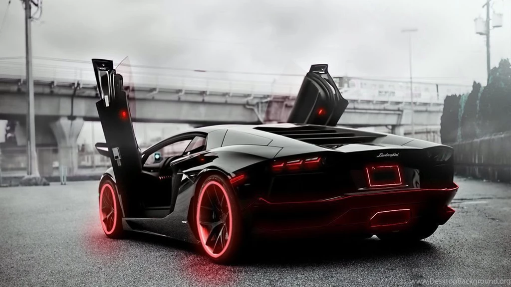 Red Tron Style Lamborghini By StatikGraphic On DeviantArt