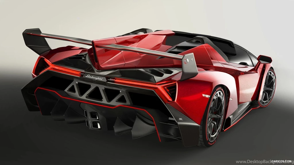 Red Lamborghini Veneno Wallpapers Wallpaper.