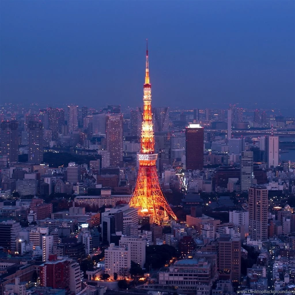 Tokyo Skyline iPad Air Wallpapers Download