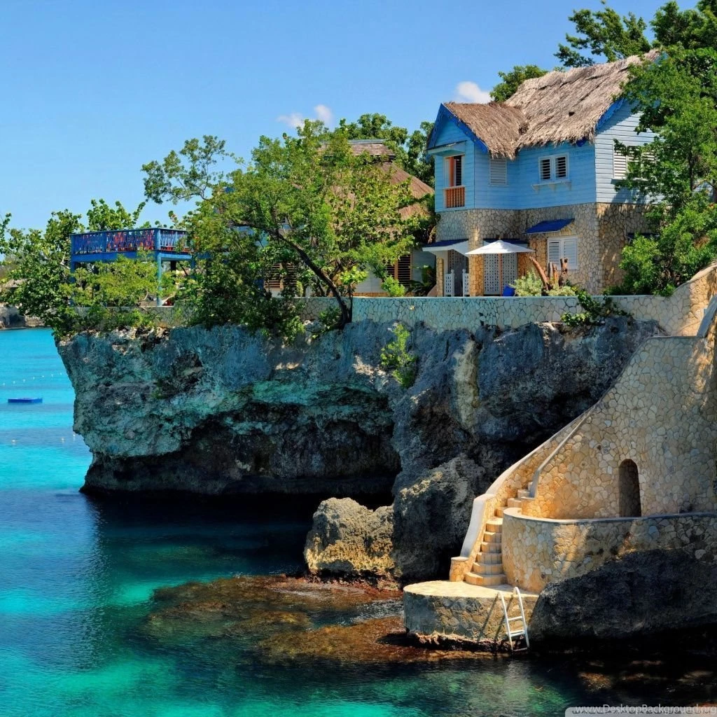 Houses Negril Jamaica HD Desktop Wallpapers : Widescreen : High ...