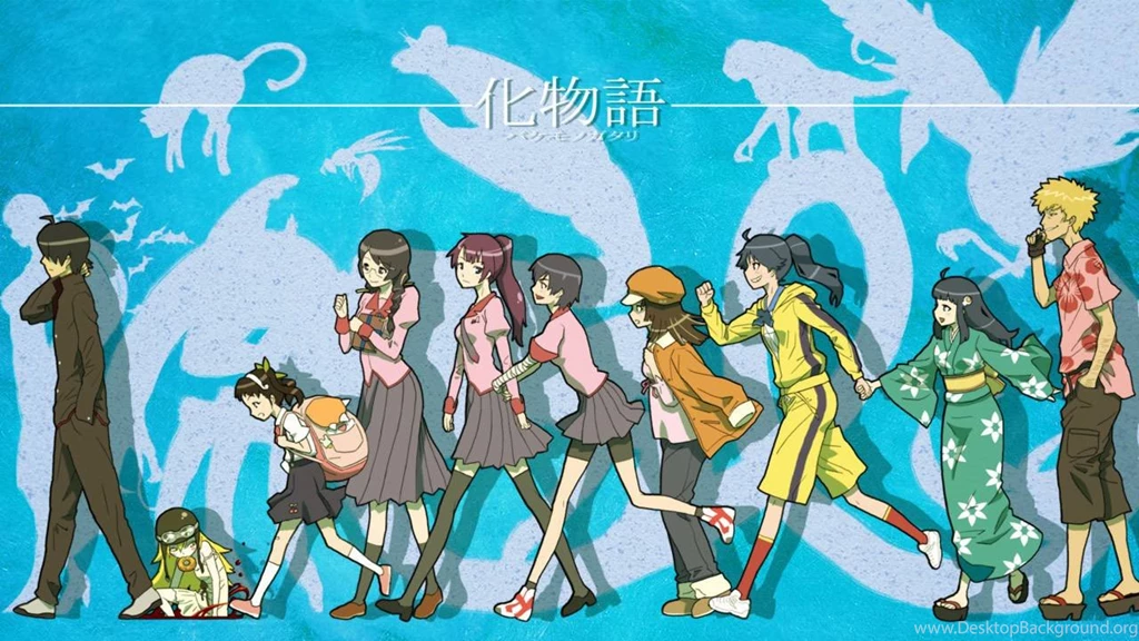 Some Bakemonogatari Wallpapers Comment