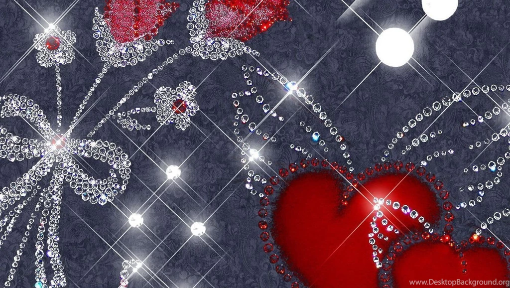 Wallpapers Love Glitter