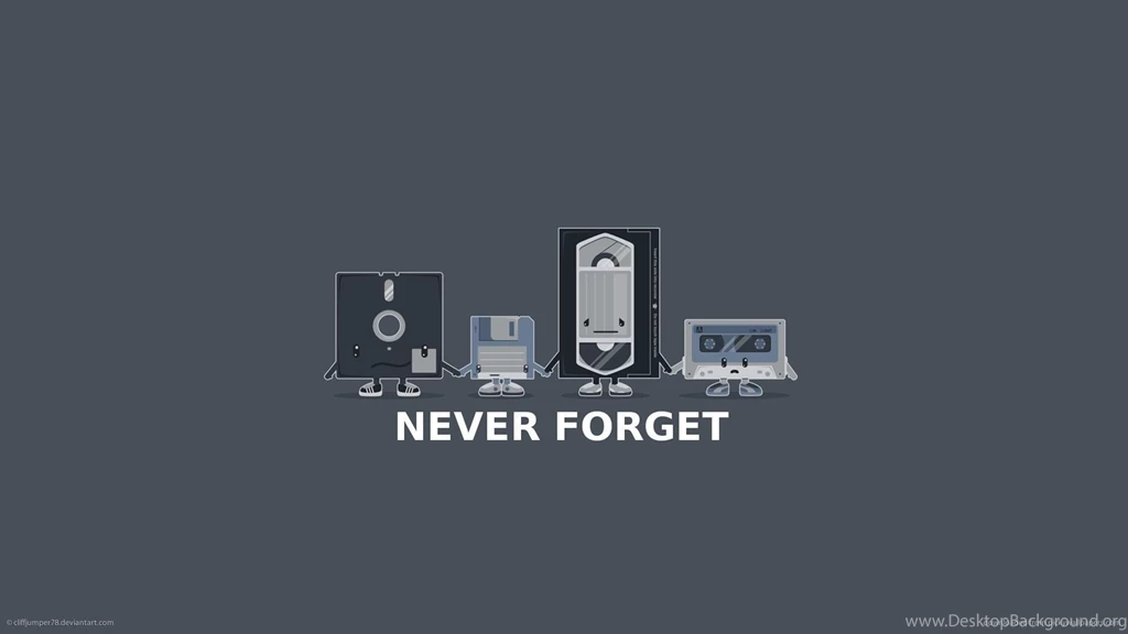 1366x768 Old Technology Never Forget Wallpapers