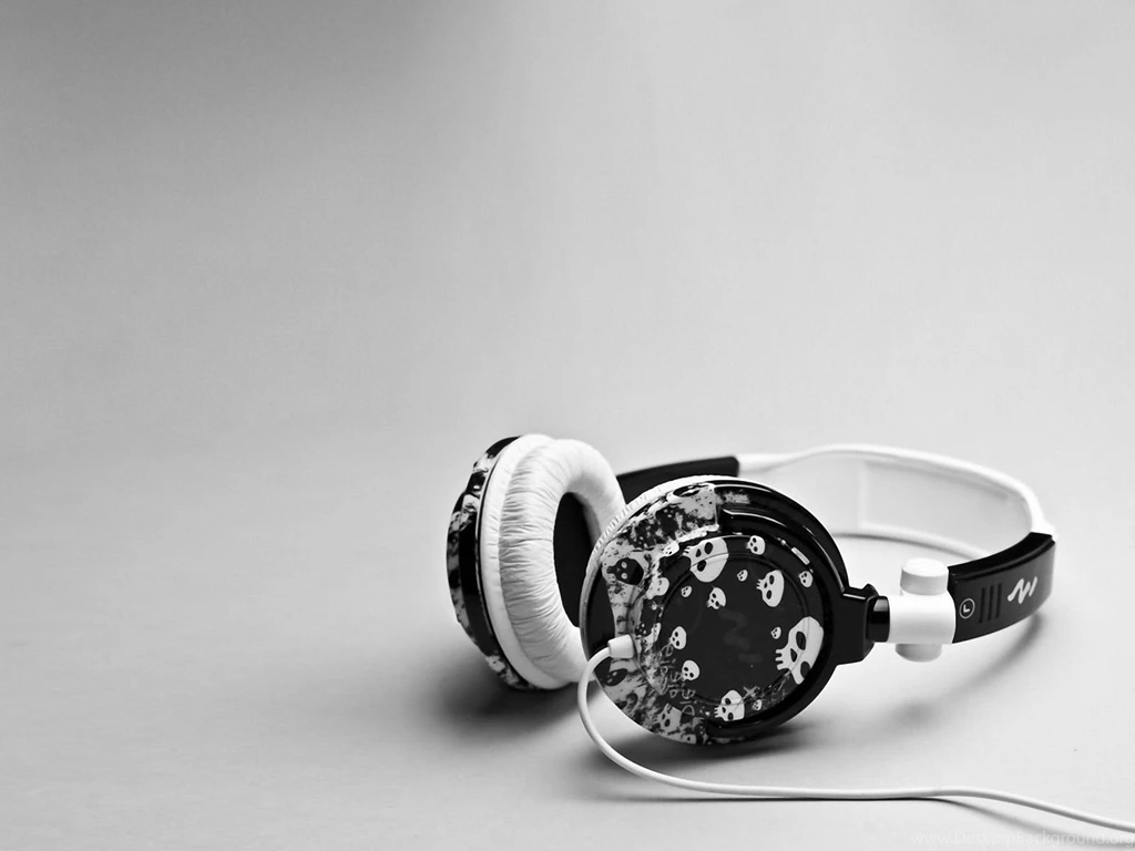 Skull Headphone Wallpapers Free Backgrounds Desk