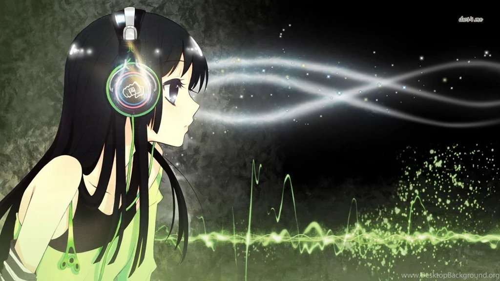 Girl With Headphones Wallpapers Anime Wallpapers