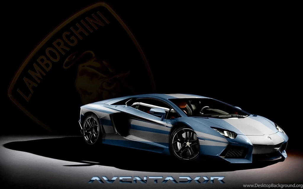 Lamborghini Aventador Blue   Image