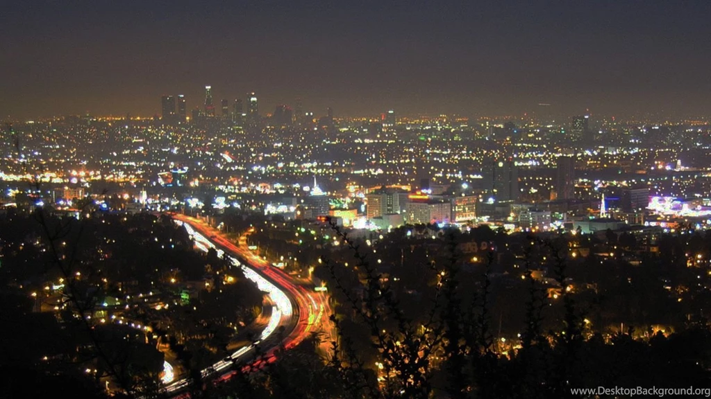 Los Angeles Streets Downtown   Wallpaper.