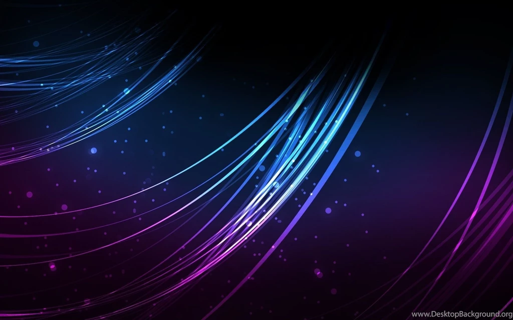 Purple And Blue Strands Picture