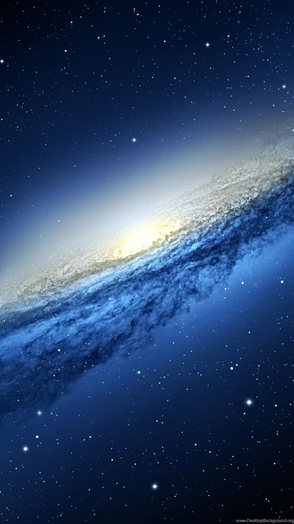 Blue Galaxy S4 Wallpapers