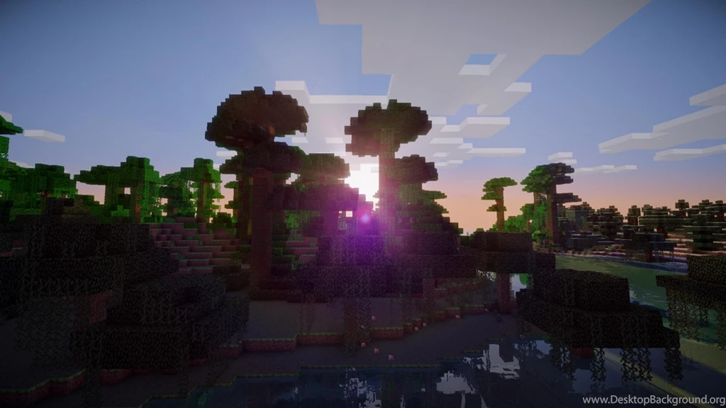 Minecraft Wallpapers Jungle Down 1920x1080 (1080p) Wallpapers ...