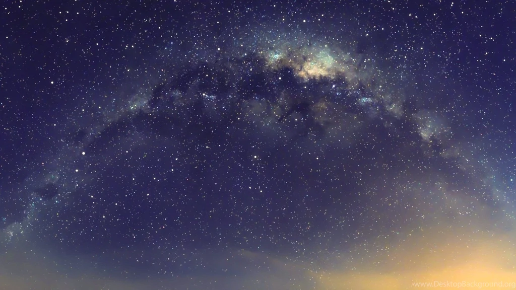 HDscreen: Milky Way Galaxies Outer Space Stars Desktop Bakcgrounds