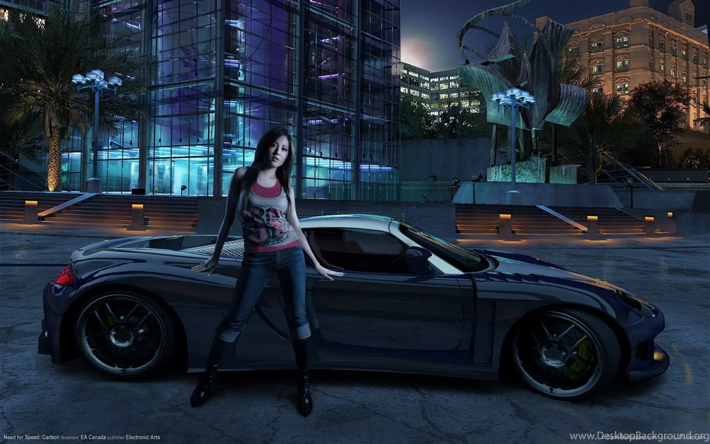 Need For Speed Carbon Girl Wallpapers
