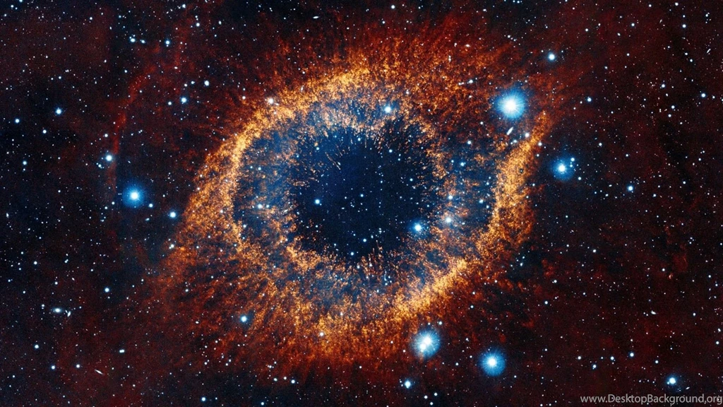 Beautiful Eye Galagy On Space Wallpapers Deskto