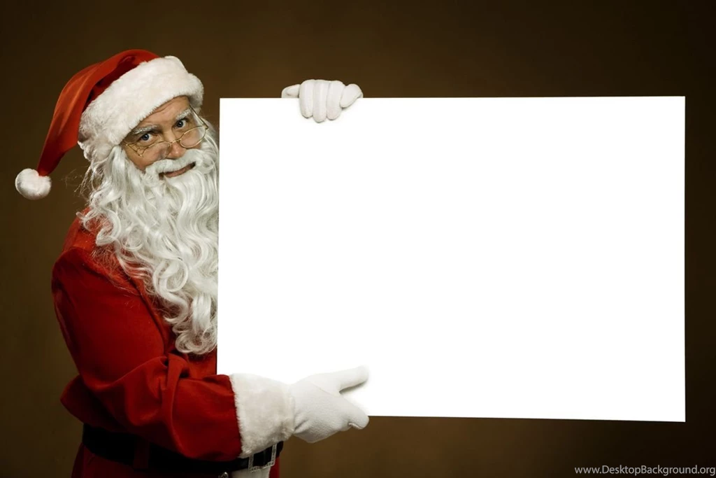 Free Merry Christmas Santa Claus Backgrounds For PowerPoint ...