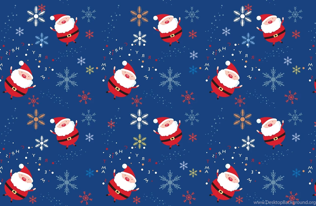 Santa Claus Set Backgrounds Lettering Hd Wallpapers