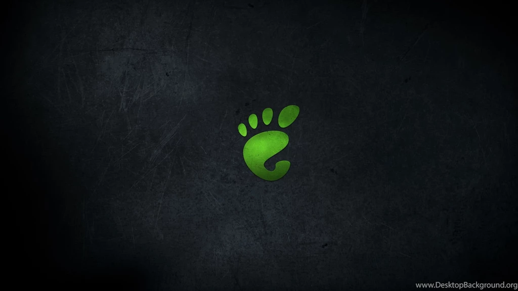 Gnome Dark Wallpapers Green By Malkowitch On DeviantArt