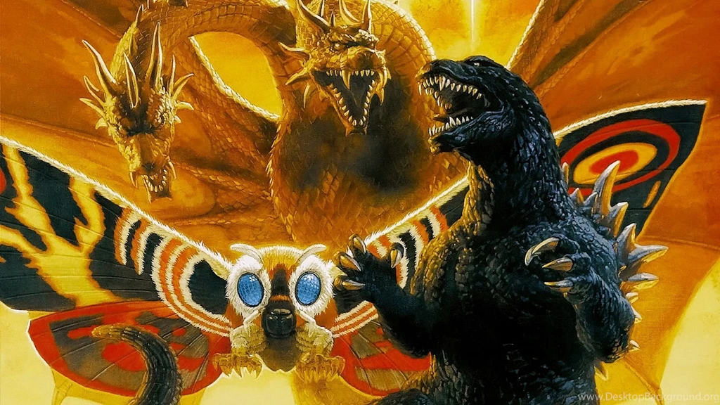 Godzilla, Mothra And King Ghidorah Wallpapers Godzilla Wallpapers ...