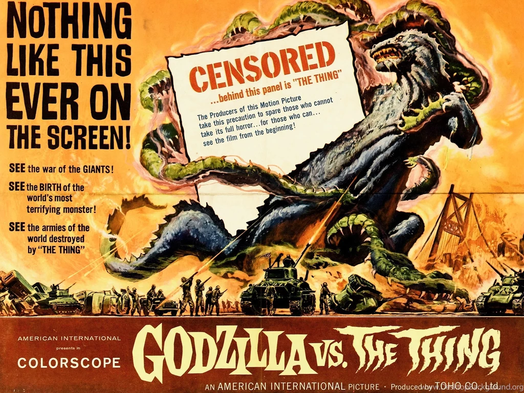 1 Godzilla Vs. The Thing HD Wallpapers