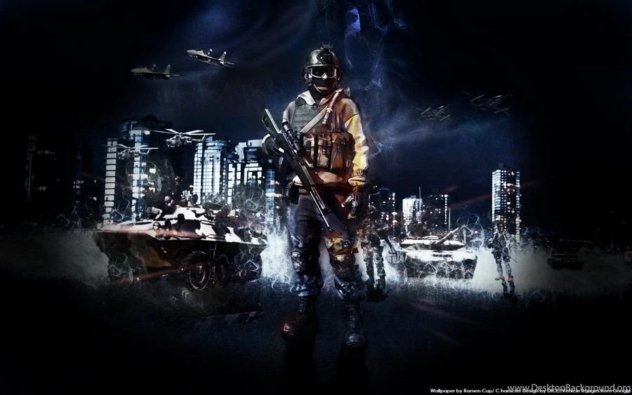 DeviantArt: More Like BF3 Spetsnaz BC2 Style Wallpapers By Keno999