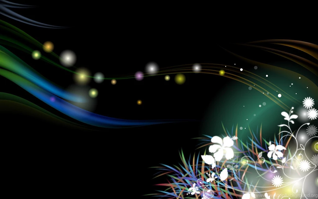 Black Abstract Desktop