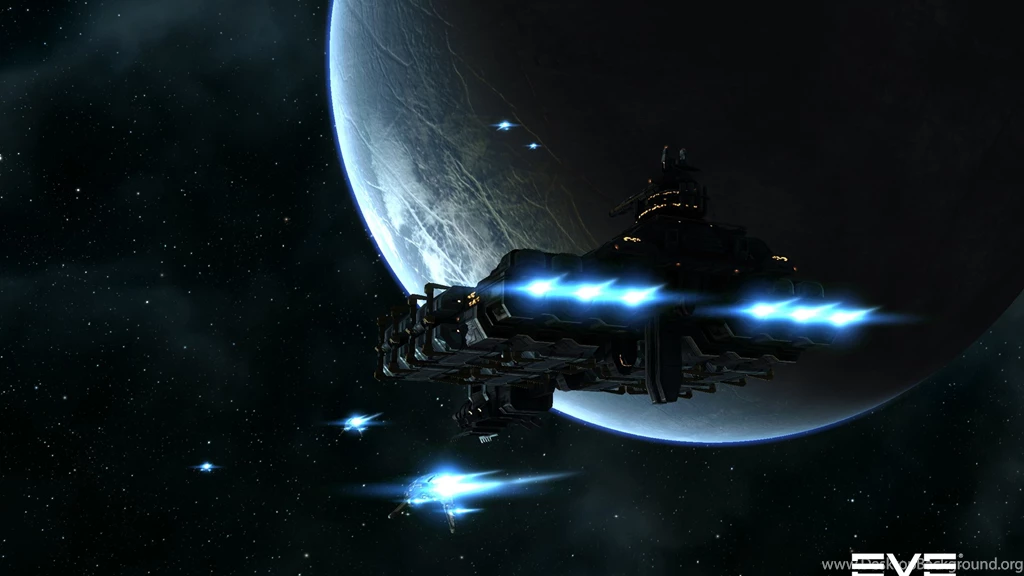 Download Wallpapers 3840x2160 Eve Online, Planet, Space, Spaceship ...