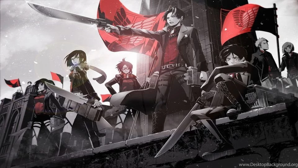 DeviantArt: More Like Shingeki No Kyojin Anime PSVITA Wallpapers By ...