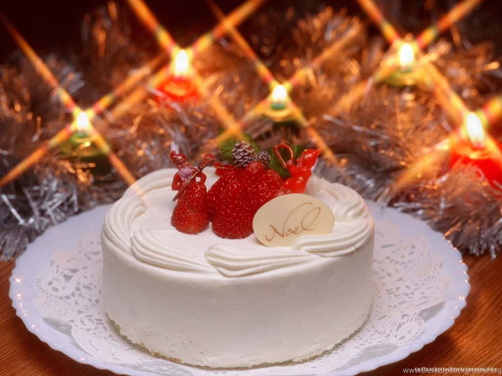 Christmas Cake Wallpapers