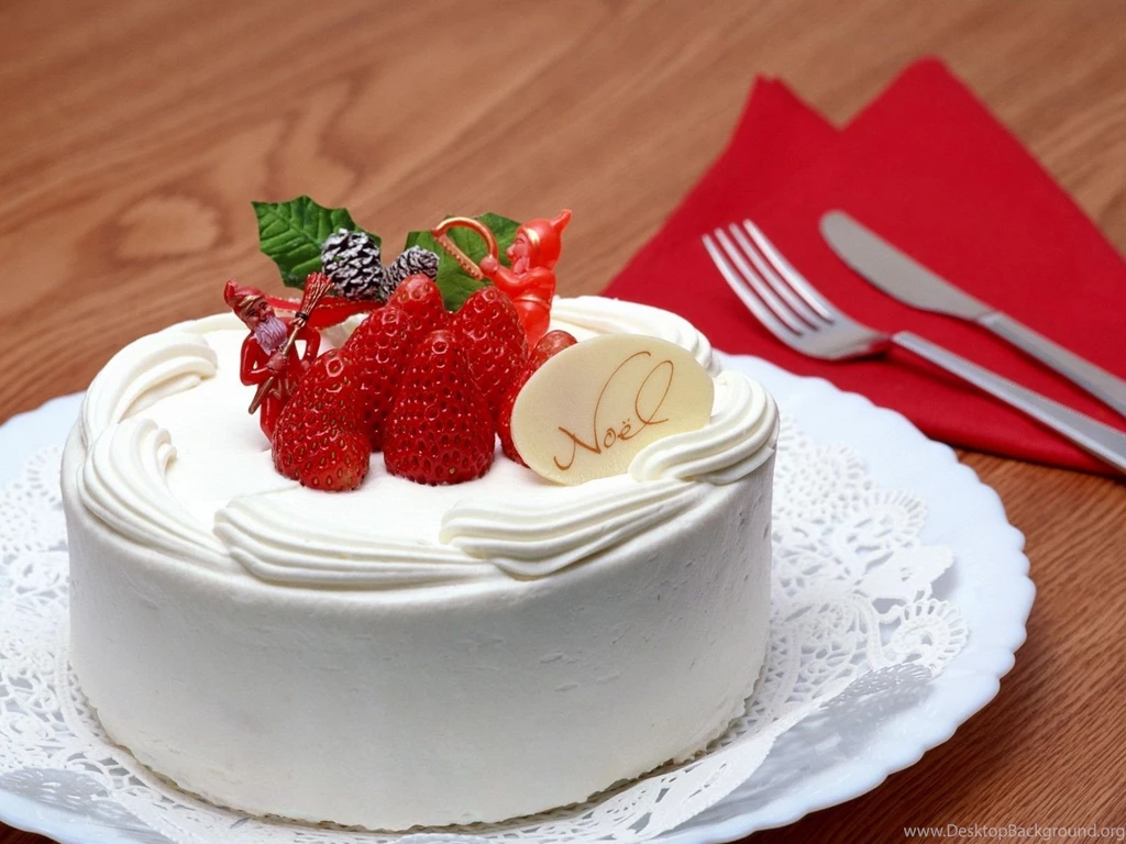 Noel Christmas Cake Wallpapers